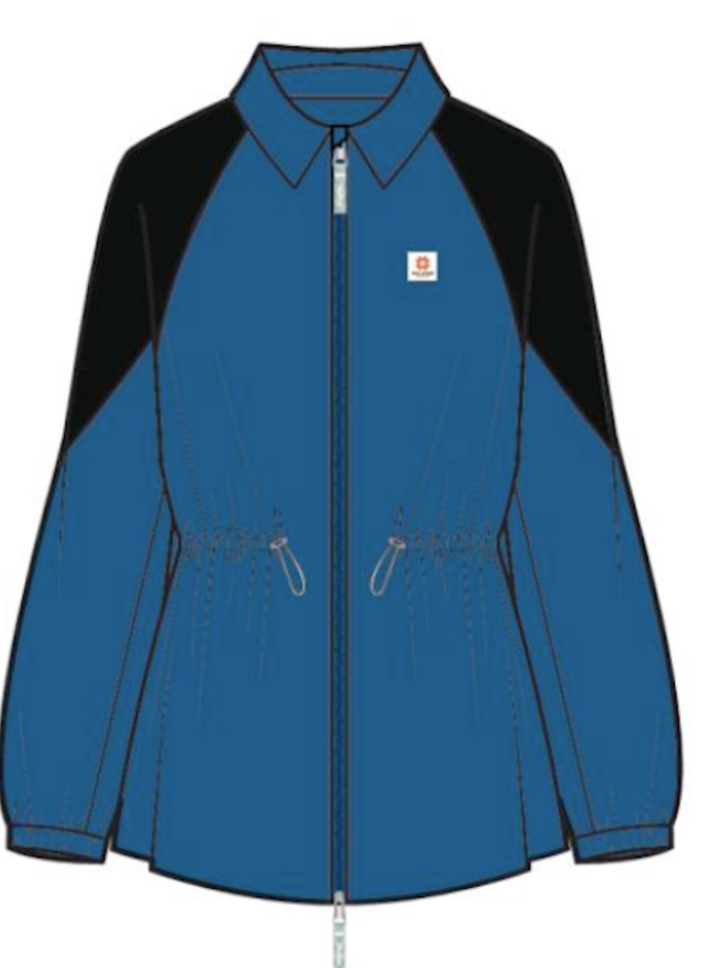 Apres Colorblocked Jacket - Royal / Black