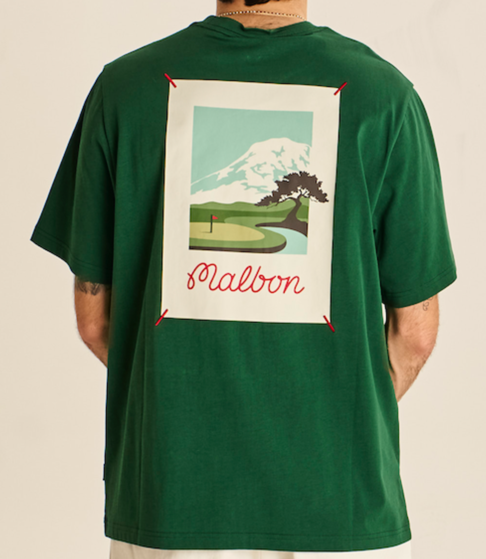 Bermuda Apres Tee - Malbon Green