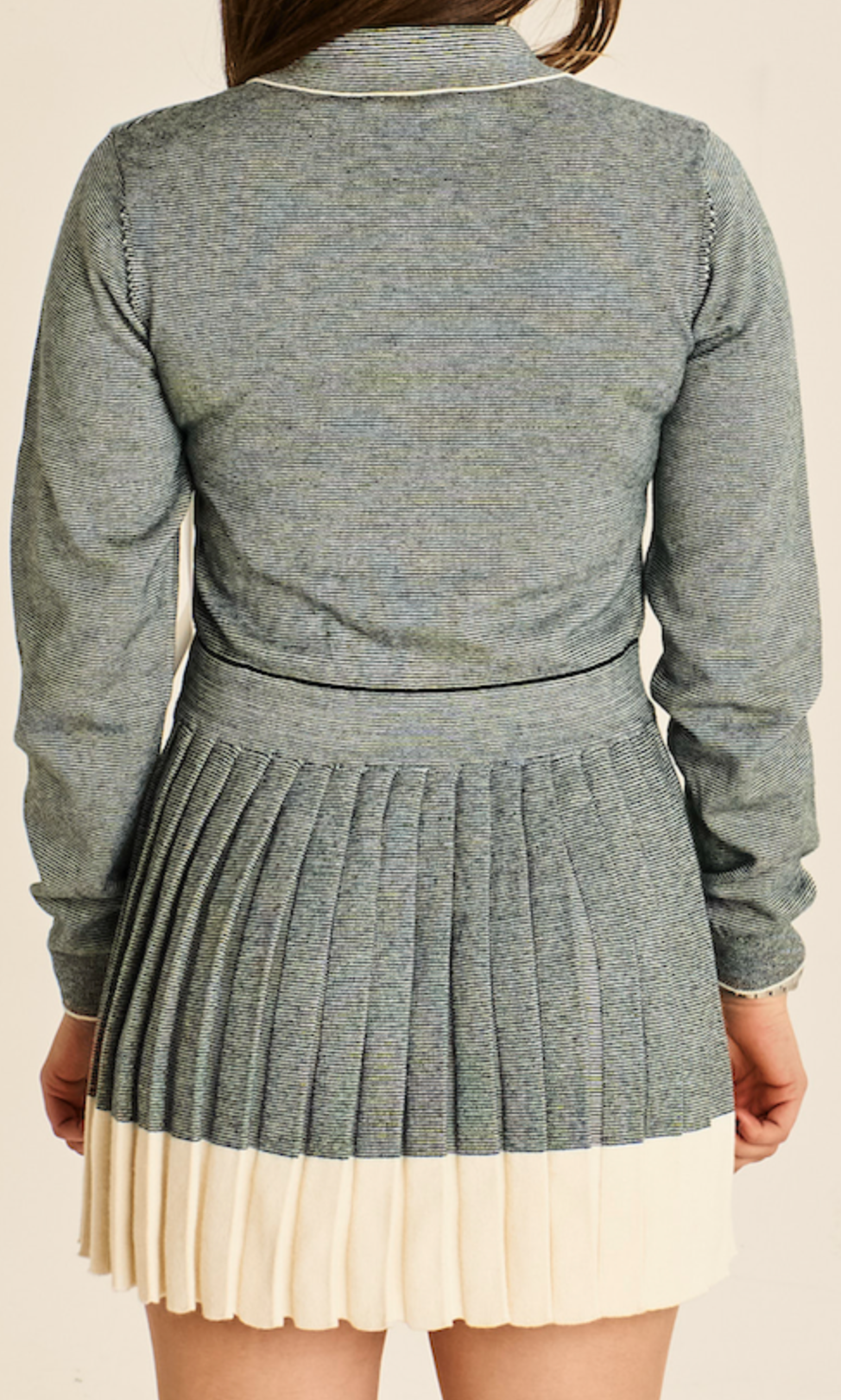 Hazel Knit Dress - Malbon Green