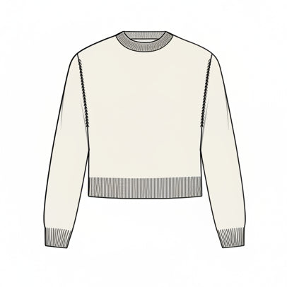 Koko Crew Sweater - Dove