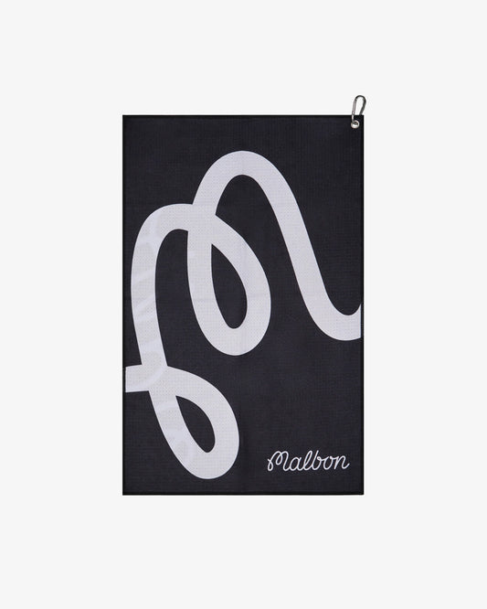 Malbon Golf Towel - Black