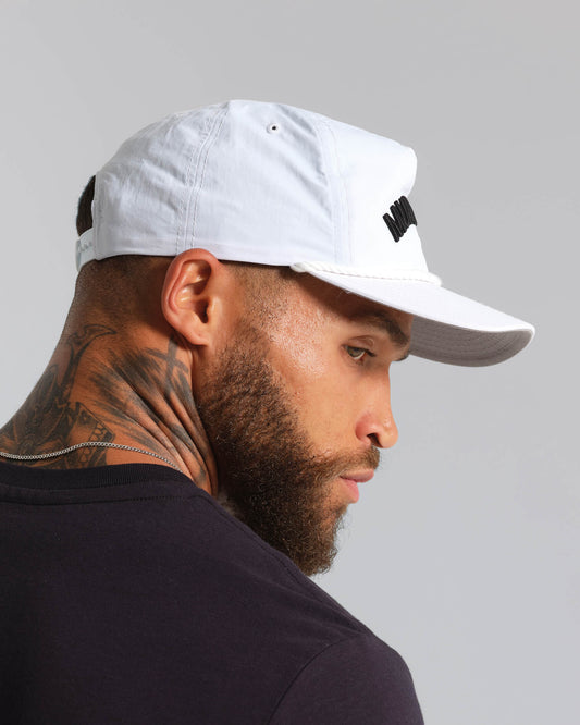 Trophy Performance Hat - White / Black