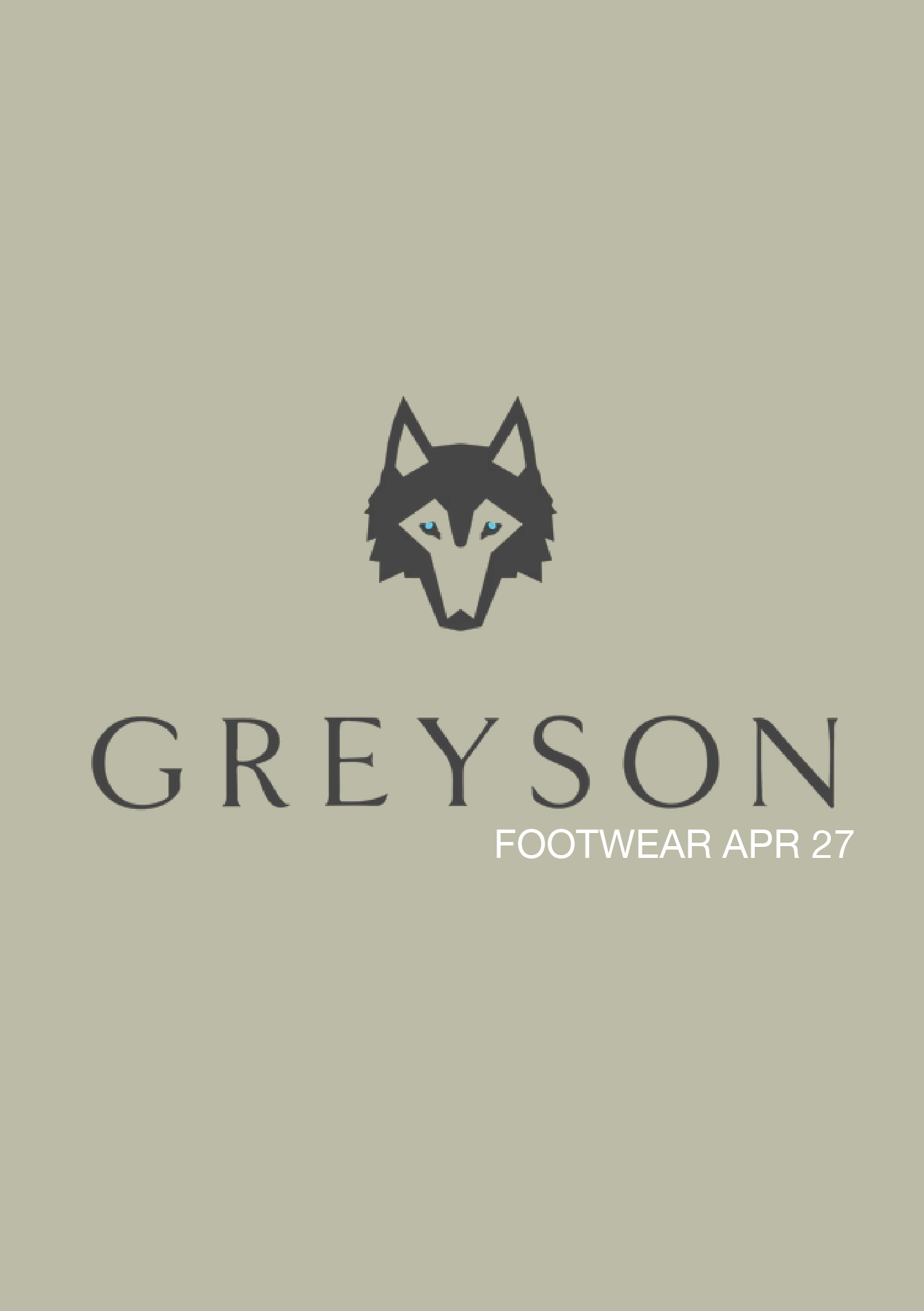 Greyson - Footwear APR27