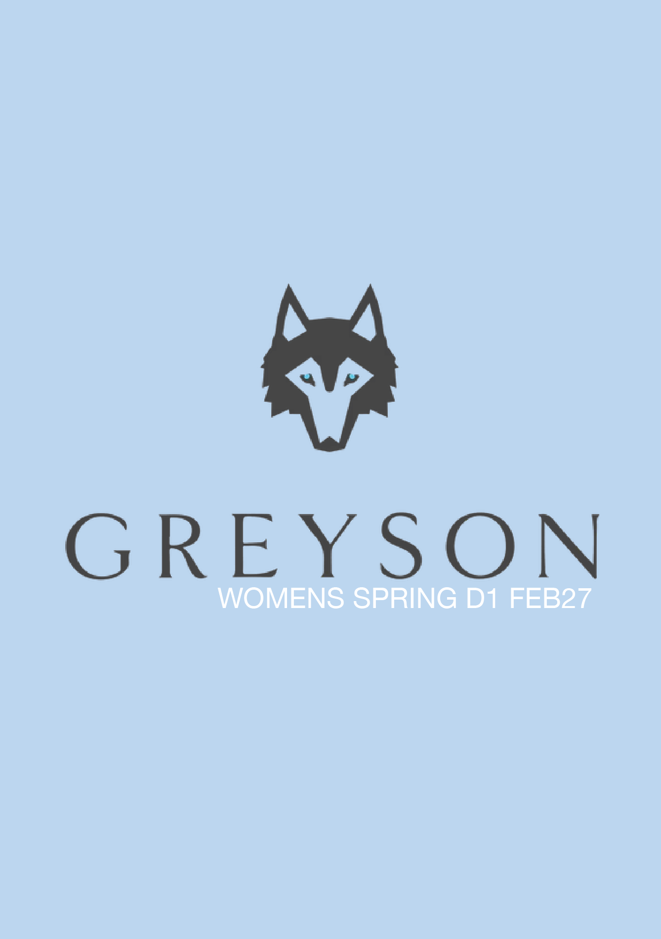 Greyson - Spring D1 FEB27 Womens