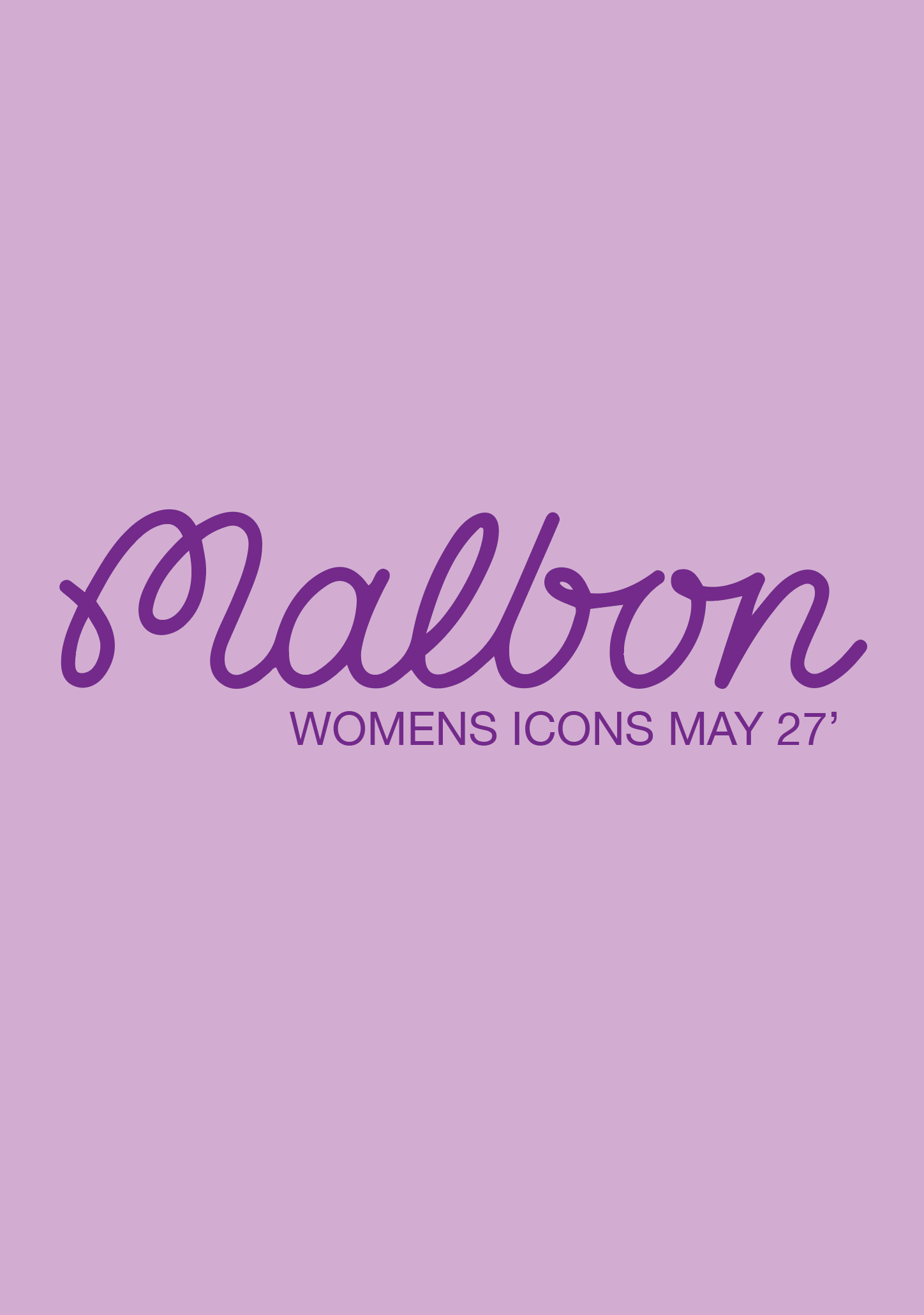 015 Malbon - Icons MAY27
