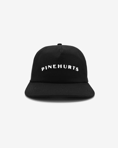 Pinehurts Snap Back Hat - Black