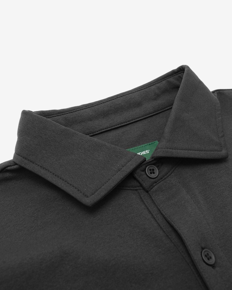Chaperone S/S Polo - Black