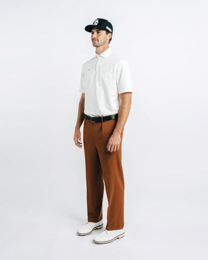 Chaperone S/S Polo - White