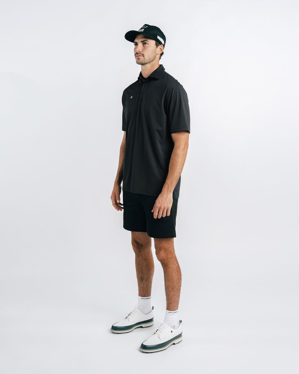Chaperone S/S Polo - Black