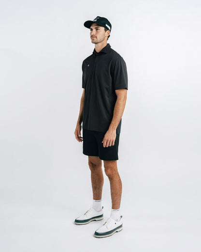 Chaperone S/S Polo - Black