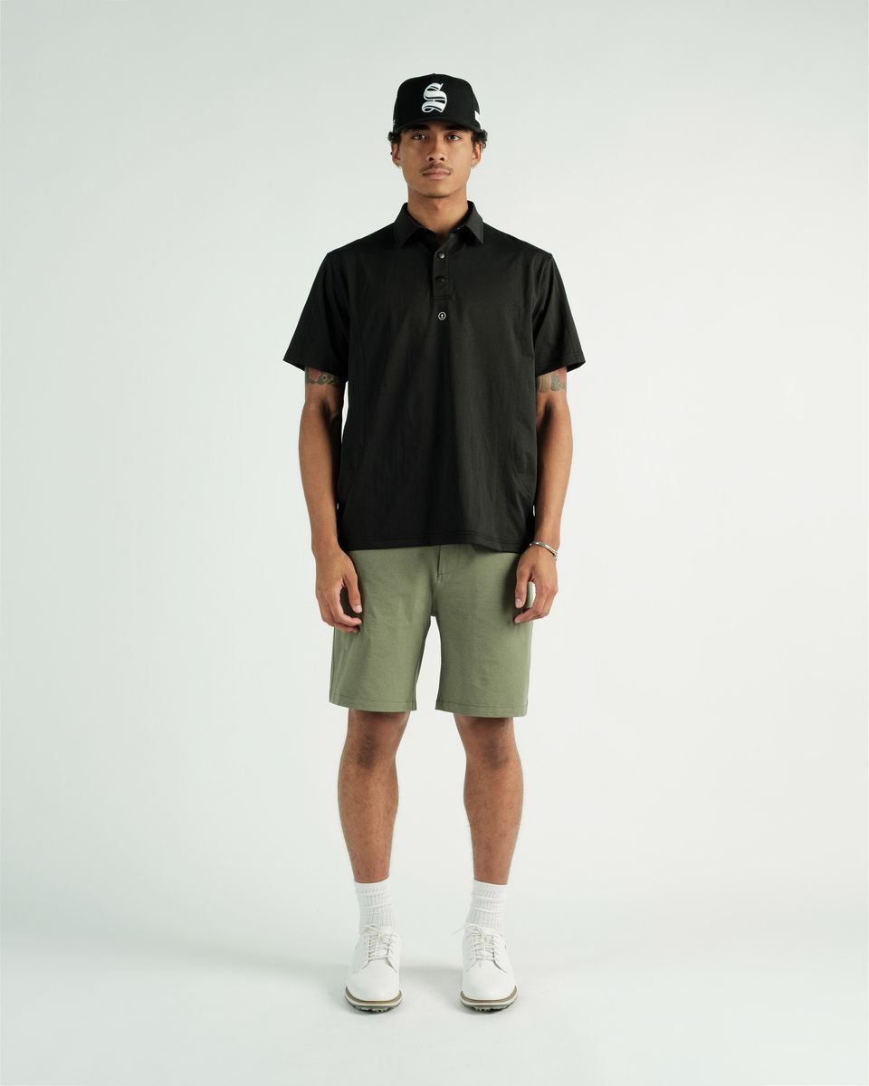Coordinator S/S Polo - Black
