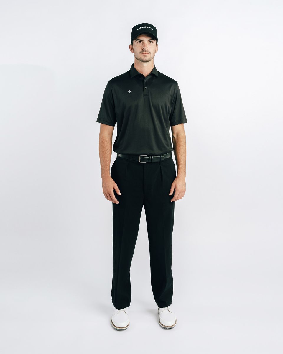 Librarian S/S Polo - Black