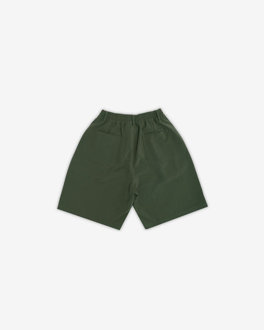 Calculus Standard Pleated Shorts - Military