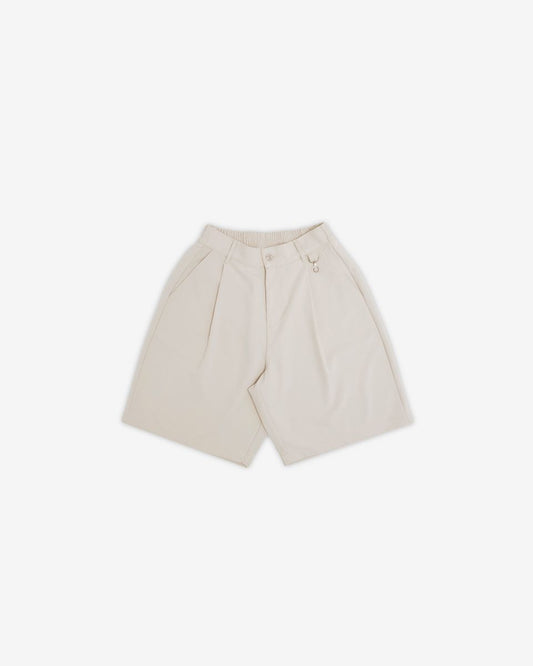 Calculus Standard Pleated Shorts - Sand