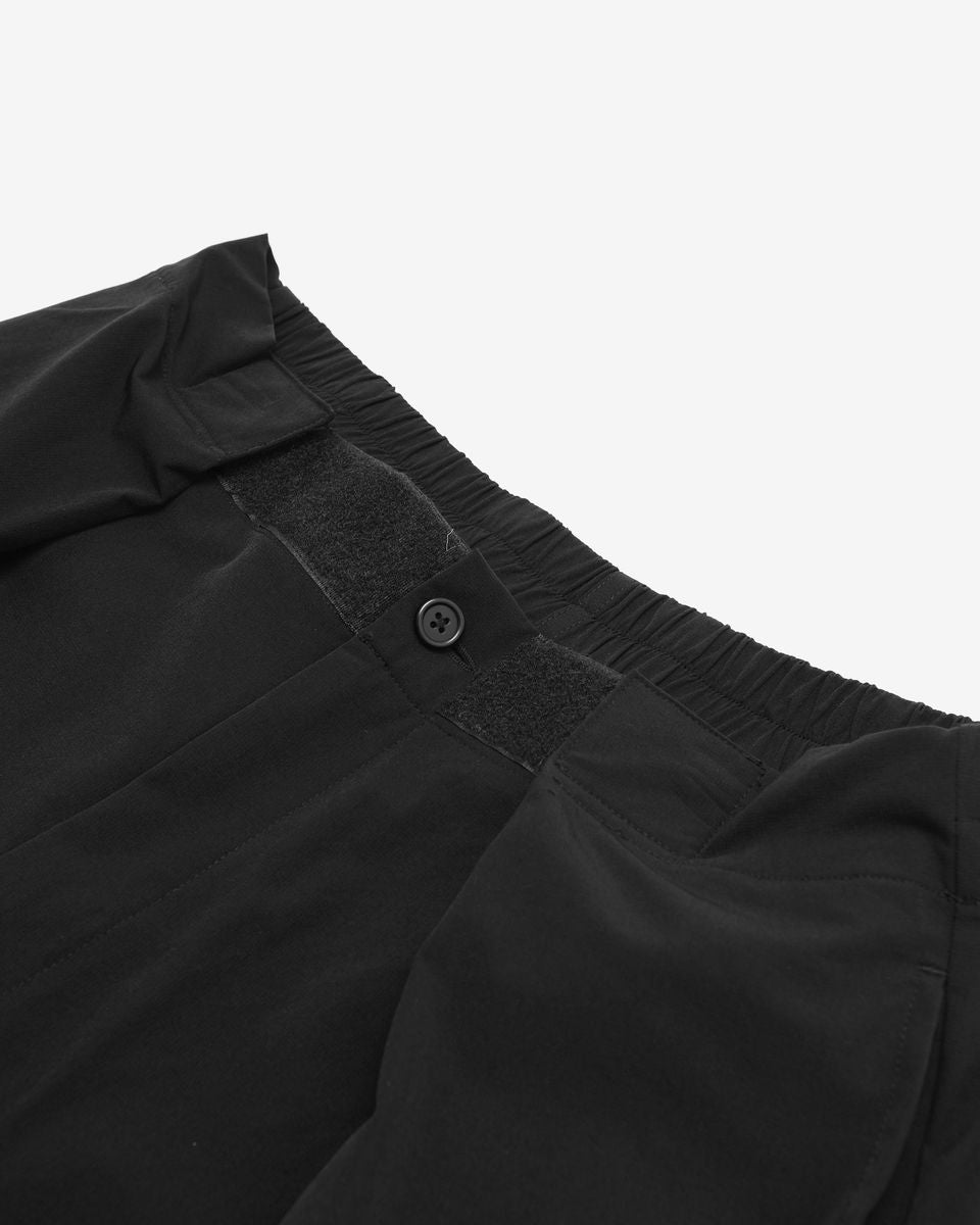 Science Adjustable Pleated Pants - Black