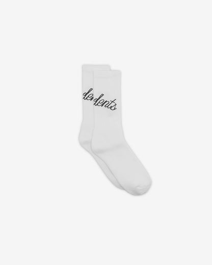 Club Crew Socks - White