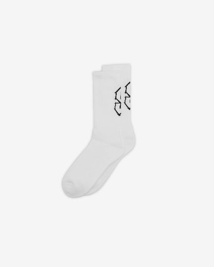 Old Skool Crew Socks - White