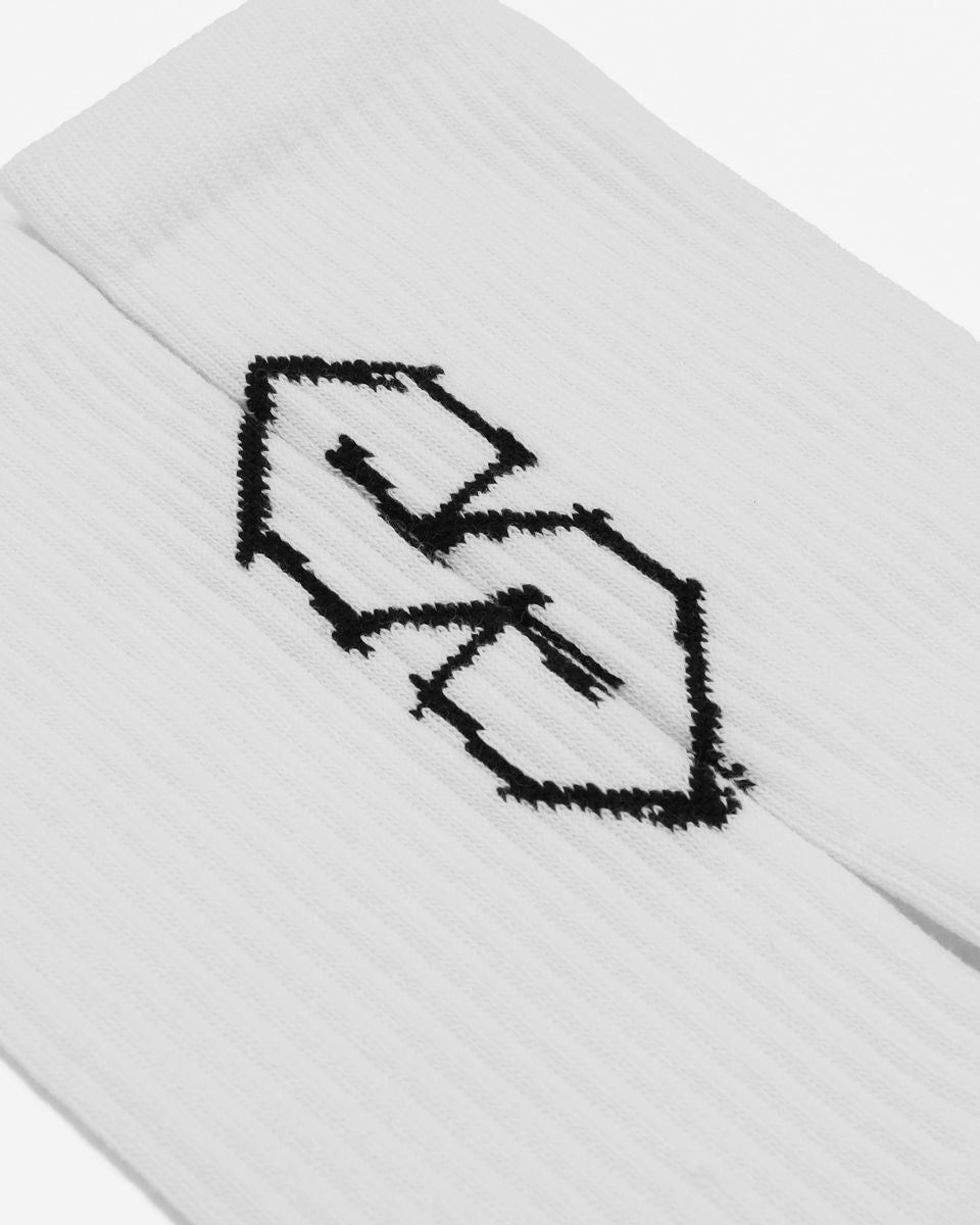 Old Skool Crew Socks - White