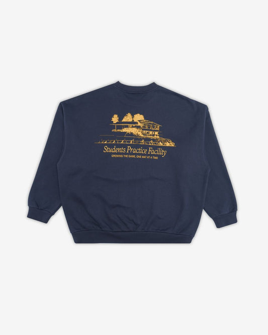 Practice Facility Fleece Crew Sweater - Midnight