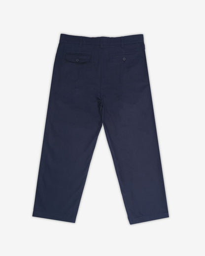 Heritage Twill Pleated Pant - Midnight