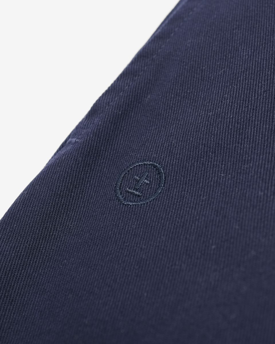 Heritage Twill Pleated Pant - Midnight