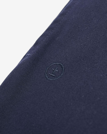 Heritage Twill Pleated Pant - Midnight