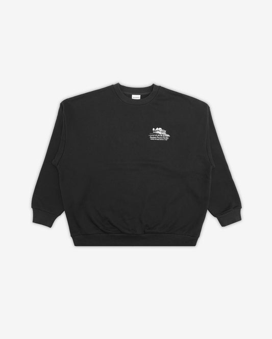 Practice Facility Fleece Crew Sweater - Black