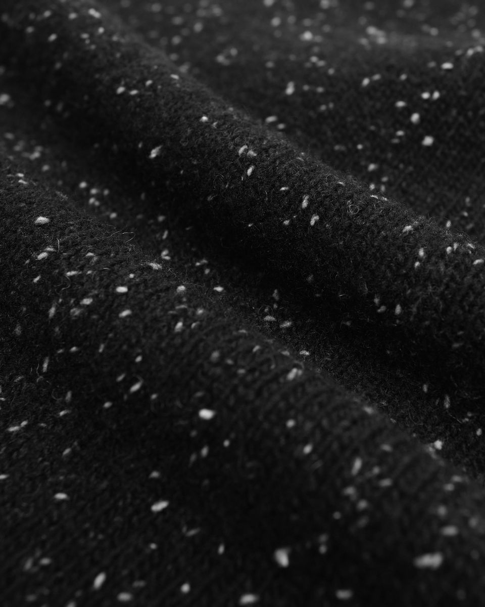 Choir Knit Sweater Vest - Black