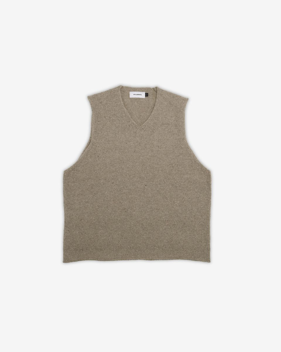 Choir Knit Sweater Vest - Desert