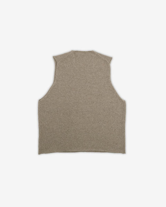 Choir Knit Sweater Vest - Desert