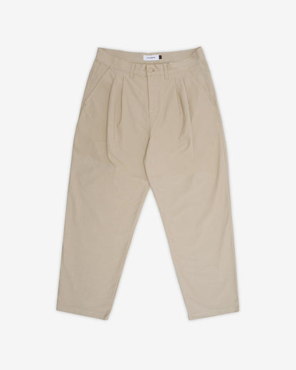 Orchestra Twill Pleated Pant - Tan