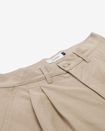 Orchestra Twill Pleated Pant - Tan