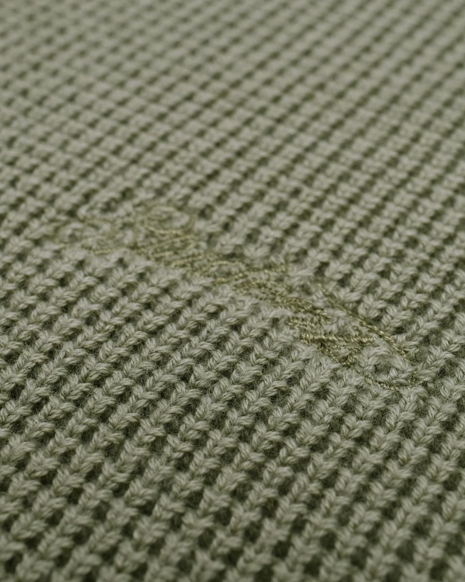 Seminar L/S Knit Sweater Polo - Peapod