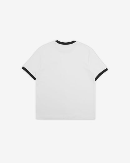 Canoga S/S Ringer T-shirt - White