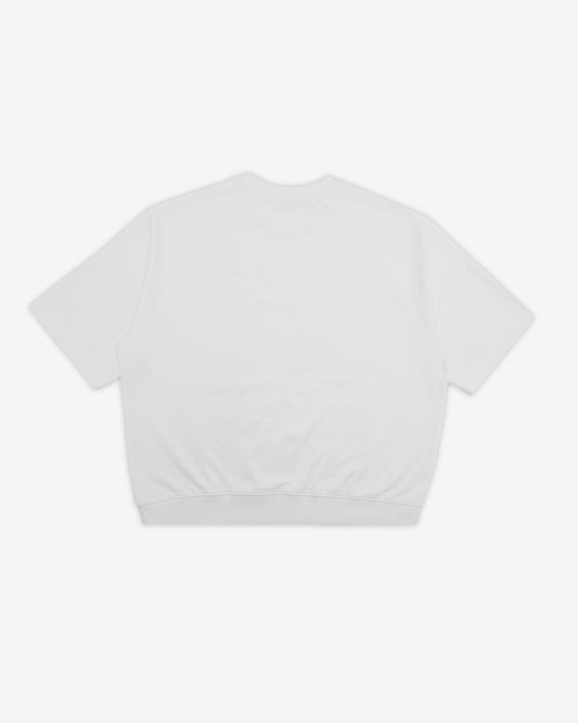 Agoura S/S Fleece Sweater - White