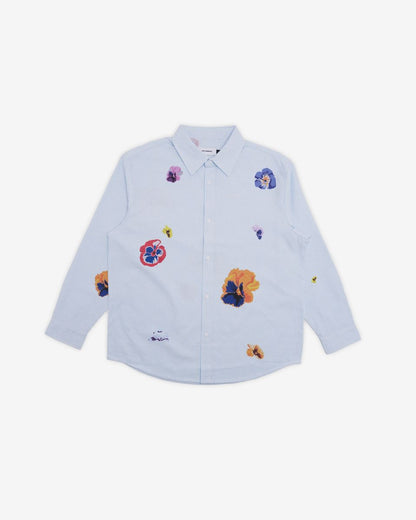 Davenport L/S Button-Up Shirt - Light Blue