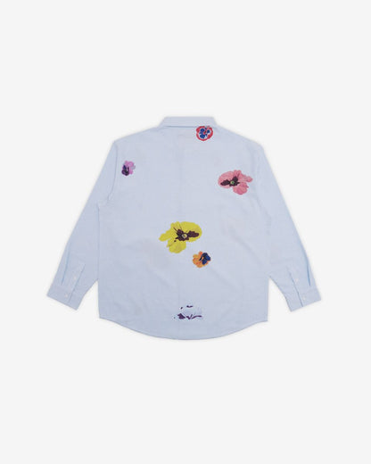 Davenport L/S Button-Up Shirt - Light Blue