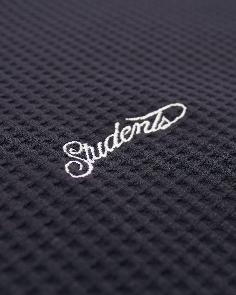 Encino S/S Zip Polo Shirt - Midnight