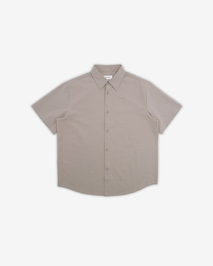 Jakes S/S Button-Up Shirt - Sand