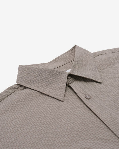 Jakes S/S Button-Up Shirt - Sand
