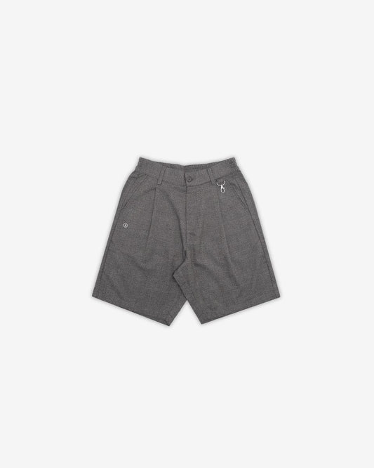 Calculus Standard Herringbone Short - Dark Grey