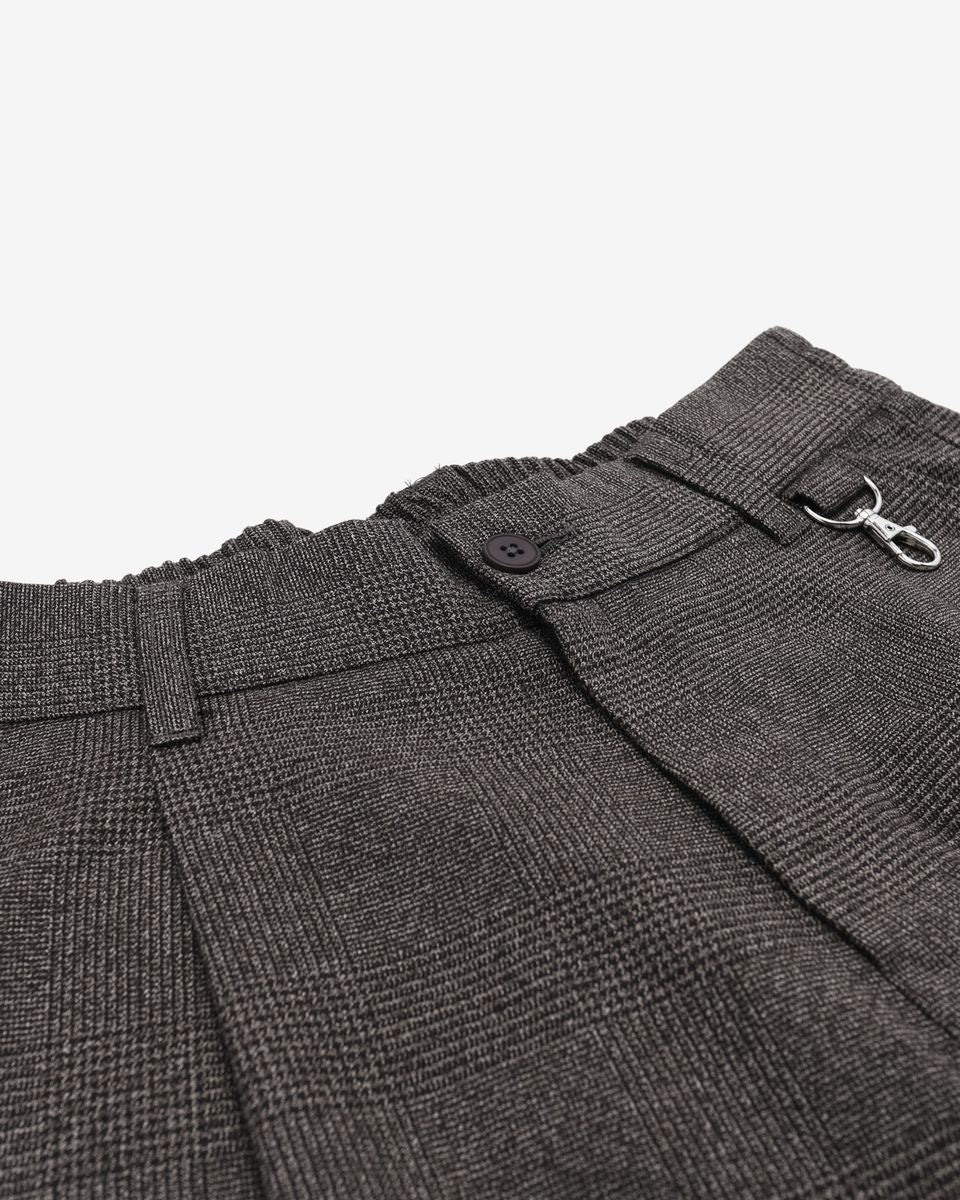 Calculus Standard Herringbone Short - Dark Grey