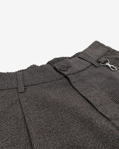 Calculus Standard Herringbone Short - Dark Grey