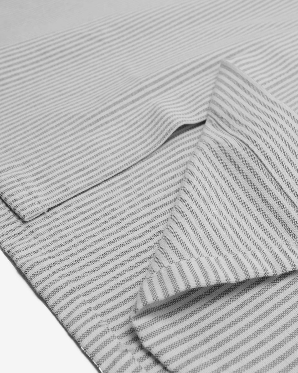 Dean L/S Button-Up Shirt - Light Grey