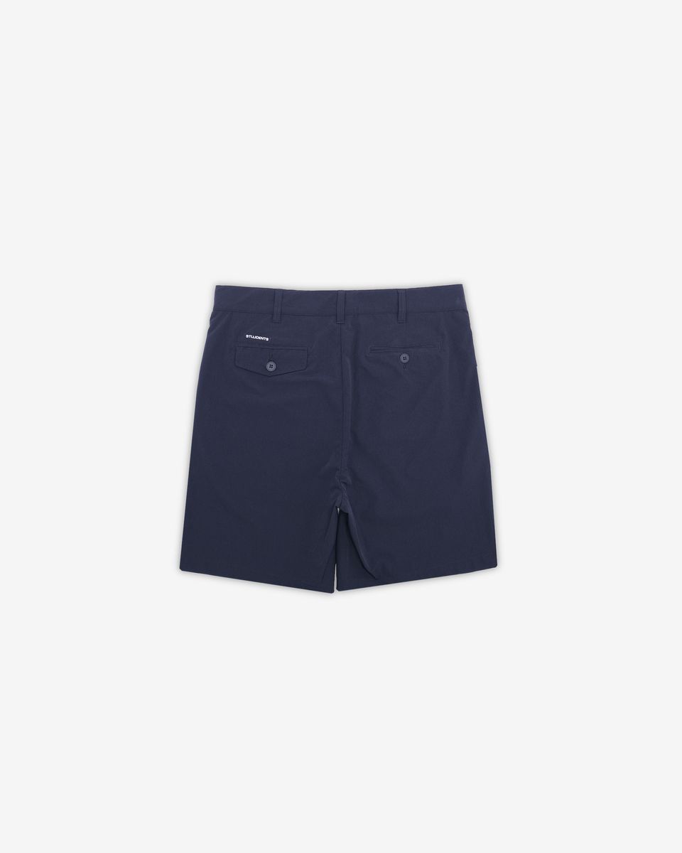 Heritage Nylon Pleated Short - Midnight