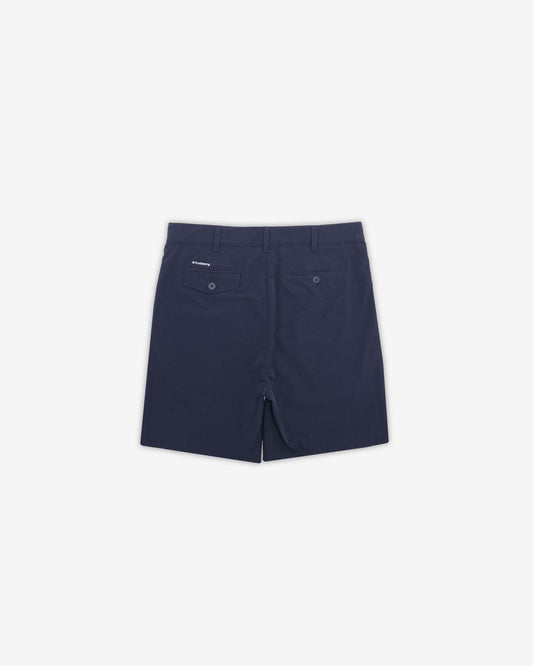 Heritage Nylon Pleated Short - Midnight