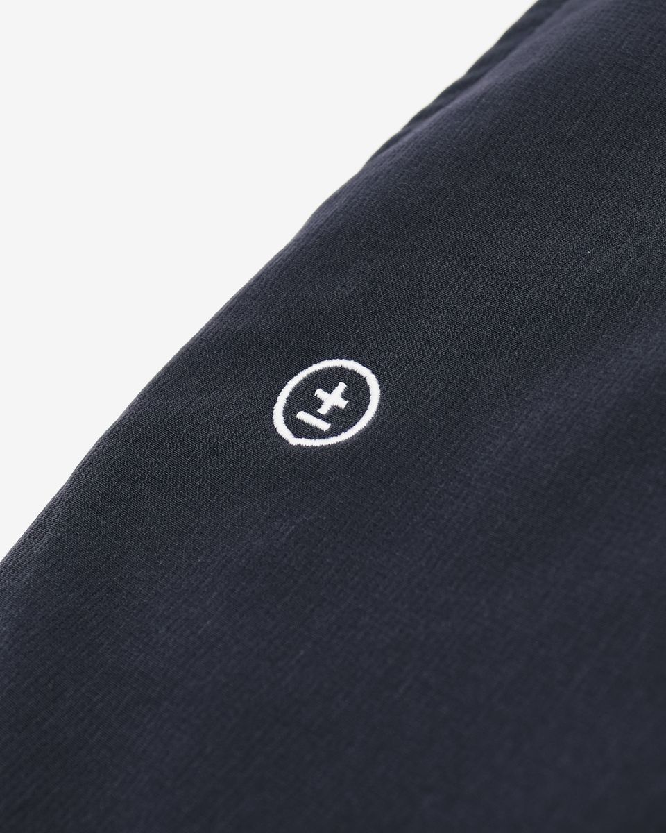 Heritage Nylon Pleated Short - Midnight