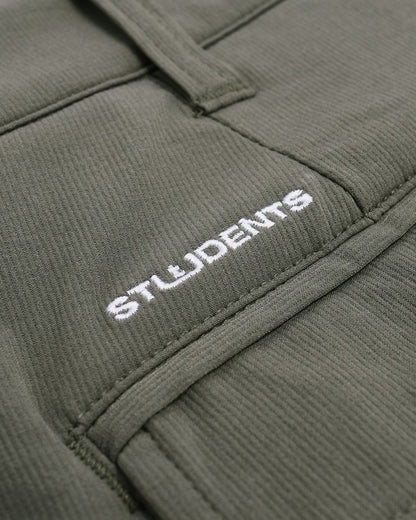 Heritage Nylon Pleated Short - Military