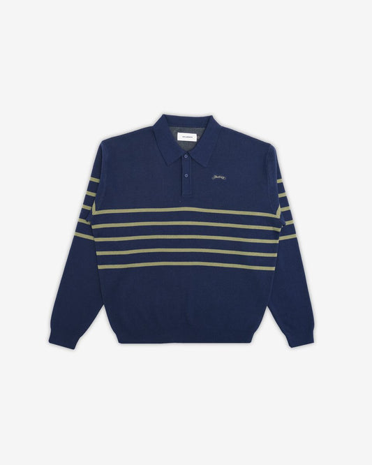 Rors L/S Knit Sweater - Midnight