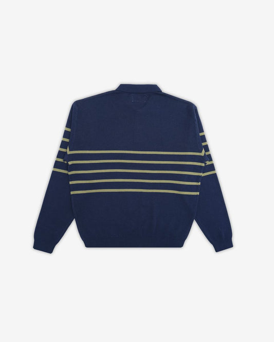 Rors L/S Knit Sweater - Midnight
